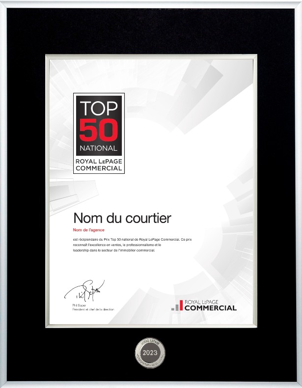 Top 50 National MC de Royal LePage MD Commercial MC